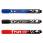 Pincel marcador permanente 4.5mm Redondo SCA 100 - Pilot