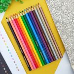 Lápis de Cor 12 Cores + 3 Cores Metálicas - Faber-Castell