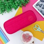 Estojo Duplo Grande Académie Cereja - Tilibra