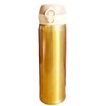 Garrafa de Alumínio 450 ml Térmica ( Branca, Dourada, Prata, Preto e Vermelho )- Interponte