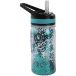 Garrafa Plástica 350 ml Aerobic Colorida com Glitter ( Azul, Rosa, Roxa e Vermelho )  - Weeze