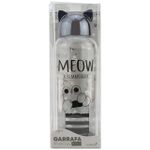 Garrafa Plástica 650 ml de Gato Meow ( Dourada e Preto Chumbo )- Weeze