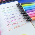 Caneta Esferográfica Move 0.7mm 8 Cores - Cis