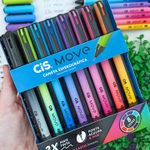 Caneta Esferográfica Move 0.7mm 8 Cores - Cis