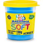 Kit Massinha de Modelar Soft 900g Art Kids 6 Cores - Acrilex