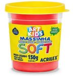 Kit Massinha de Modelar Soft 900g Art Kids 6 Cores - Acrilex