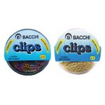 Clips Mini nº 5 com 200 Unidades (Dourado e Colorido) - Bacchi