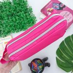 Estojo Escolar Duplo Lona Pink - Daterra