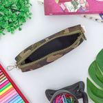 Estojo Escolar Simples Médio Camuflado - Daterra