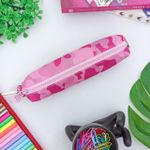 Estojo Escolar Simples Médio Camuflado - Daterra