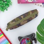 Estojo Escolar Simples Médio Camuflado - Daterra