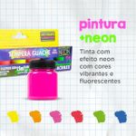 Tinta Guache Neon 6 Cores - Acrilex