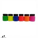 Tinta Guache Neon 6 Cores - Acrilex