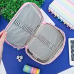 Estojo Box Formas Coloridas 100 Pens com 1 Divisória Colorido - Daterra | Jumbo Grande