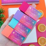 Borracha Colorida Doodles - Tilibra
