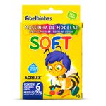 Massa de Modelar Soft 6 Cores 90g - Acrilex