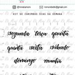 Cartela de Carimbos  - 