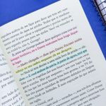 Marca Texto Picolé Pastel (Amarelo, Azul, Laranja, Lilás e Rosa) - Jocar Office (Leonora)