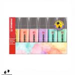 Caneta Marca Texto Stabilo Boss Tom Pastel 6 Cores - Stabilo