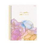Caderno Universitário 15 Matérias Mulher 240 Folhas - São Domingos