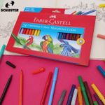 Caneta Escolar Hidrográfica 24 Cores - Faber-Castell
