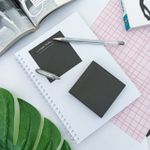 Bloco Adesivo Preto Quadrado 75 x 75 mm com 100 folhas - Interponte
