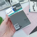 Bloco Adesivo Preto Quadrado 75 x 75 mm com 100 folhas - Interponte