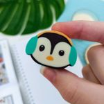 Borracha Plástica Pet Formas (Baleia, Dinossauro, Panda e Pinguim) - Leo&Leo