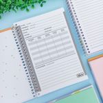 Caderno Happy 1/4 Colors 80 Folhas Coloridas - Tilibra