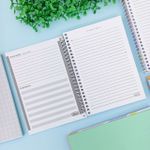 Caderno Happy 1/4 Colors 80 Folhas Coloridas - Tilibra