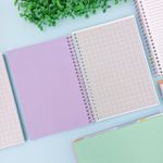 Caderno Happy 1/4 Colors 80 Folhas Coloridas - Tilibra