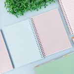 Caderno Happy 1/4 Colors 80 Folhas Coloridas - Tilibra