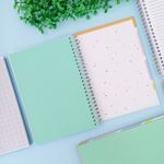 Caderno Happy 1/4 Colors 80 Folhas Coloridas - Tilibra