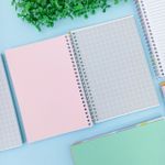 Caderno Happy 1/4 Colors 80 Folhas Coloridas - Tilibra