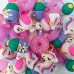 Ponteira Decorada Fun Para Lápis (Flamingo, Unicórnio, Cisnei e Cacto) - Tilibra