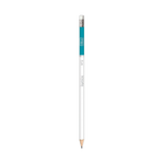 Lápis Grafite Lunix nº2 com Borracha Colorido (Azul, Verde Água, Roxo e Rosa) - Tilibra
