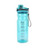 Garrafa Plástica 890ml Squeeze Sport Com Trava ( Azul, Preto, Rosa e Turquesa )  - Weeze