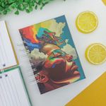 Caderno 1/8 Artistas Tamanho Pequeno 120 Folhas Espiral 12,5 x 15 cm - Valenetz