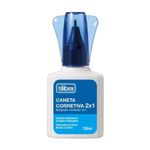 Caneta Corretiva 18 ml 2 em 1 - Tilibra