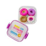 Borracha Marmitinha Mini Donuts 4 Unidades - Tilibra