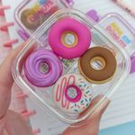 Borracha Marmitinha Mini Donuts 4 Unidades - Tilibra