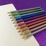 Lápis de Cor Pastel/Neon/Metálico 24 Cores na Lata - Faber-Castell