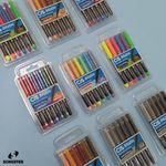 Caneta Hidrográfica Brush Pen 6 Cores - Cis