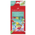 Lápis de Cor Aquarelável 12 Cores - Faber-Castell