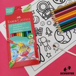 Lápis de Cor Aquarelável 12 Cores - Faber-Castell