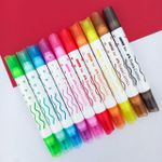 Caneta Hidrográfica Jumbo Super Duo 10 Cores - Faber-Castell