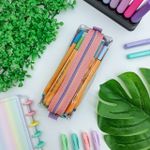 Estojo Escolar Simples Médio Cristal Candy - Fizz