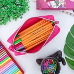 Estojo Escolar Simples Lona BLX 22 - Daterra