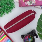 Estojo Escolar Simples Lona BLX 22 - Daterra