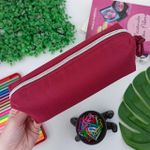 Estojo Escolar Simples Lona BLX 22 - Daterra
